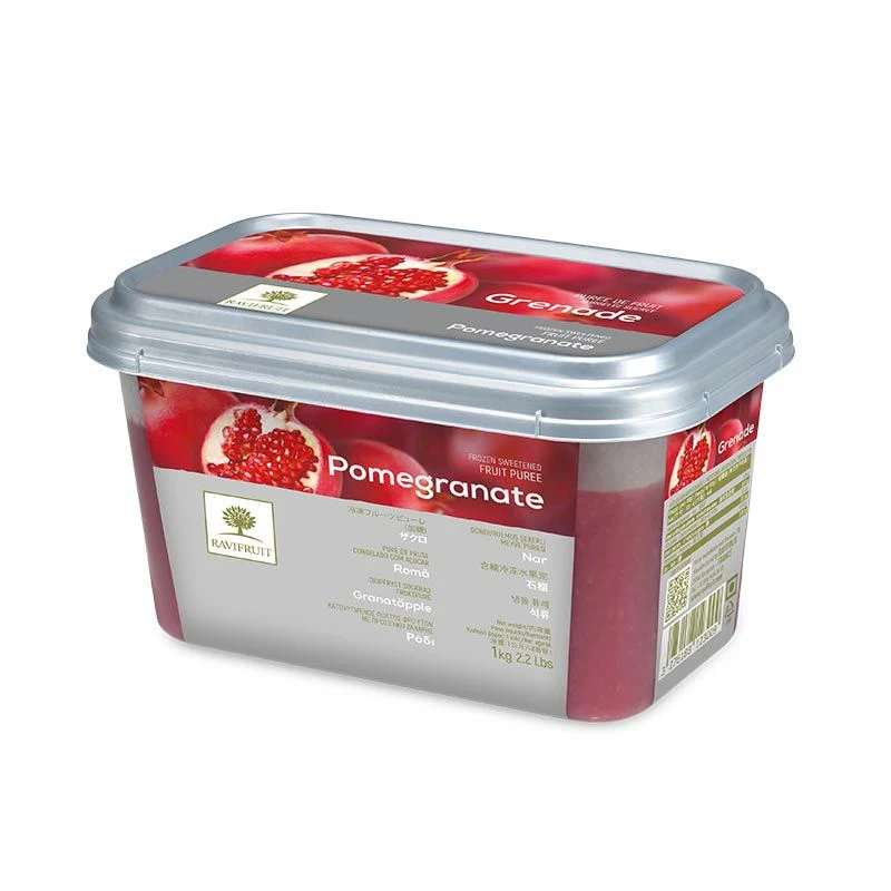frozen pomegranate puree 8123 1kg (#100041)