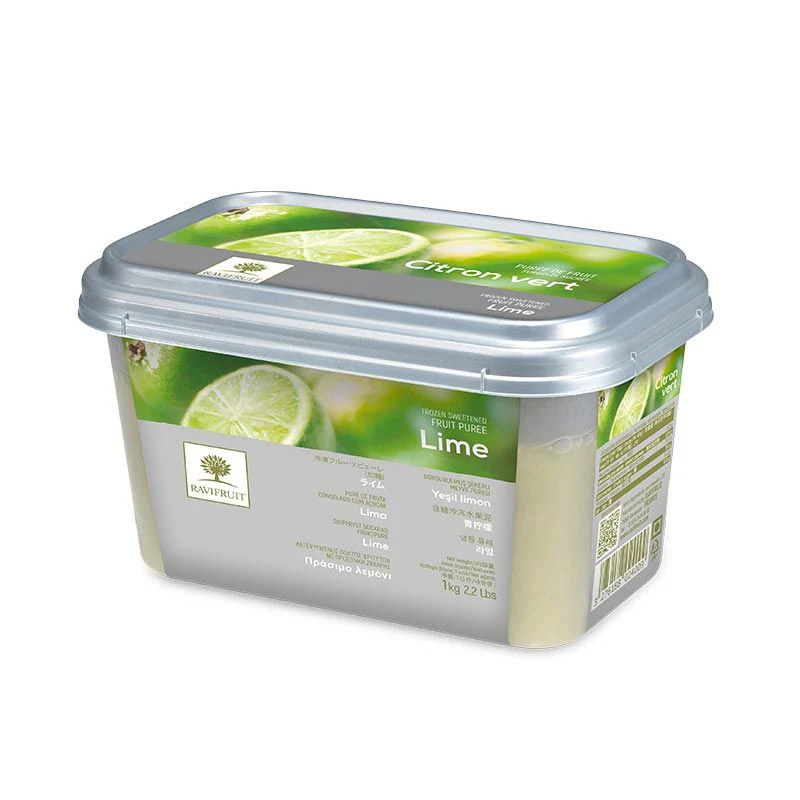 frozen lime puree 8024 1kg (#100043) - Image 2