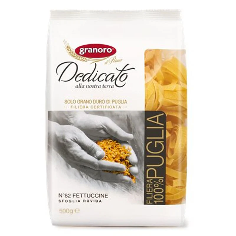 fettucine pasta 82 dedicato 500g (#100214) - Image 2