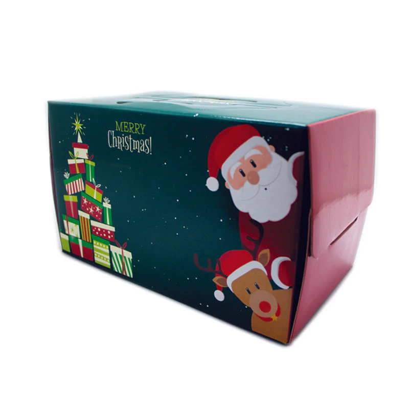 log cake box 13.375x7x5.875"h /xmas gift tree (#100371) - Image 4
