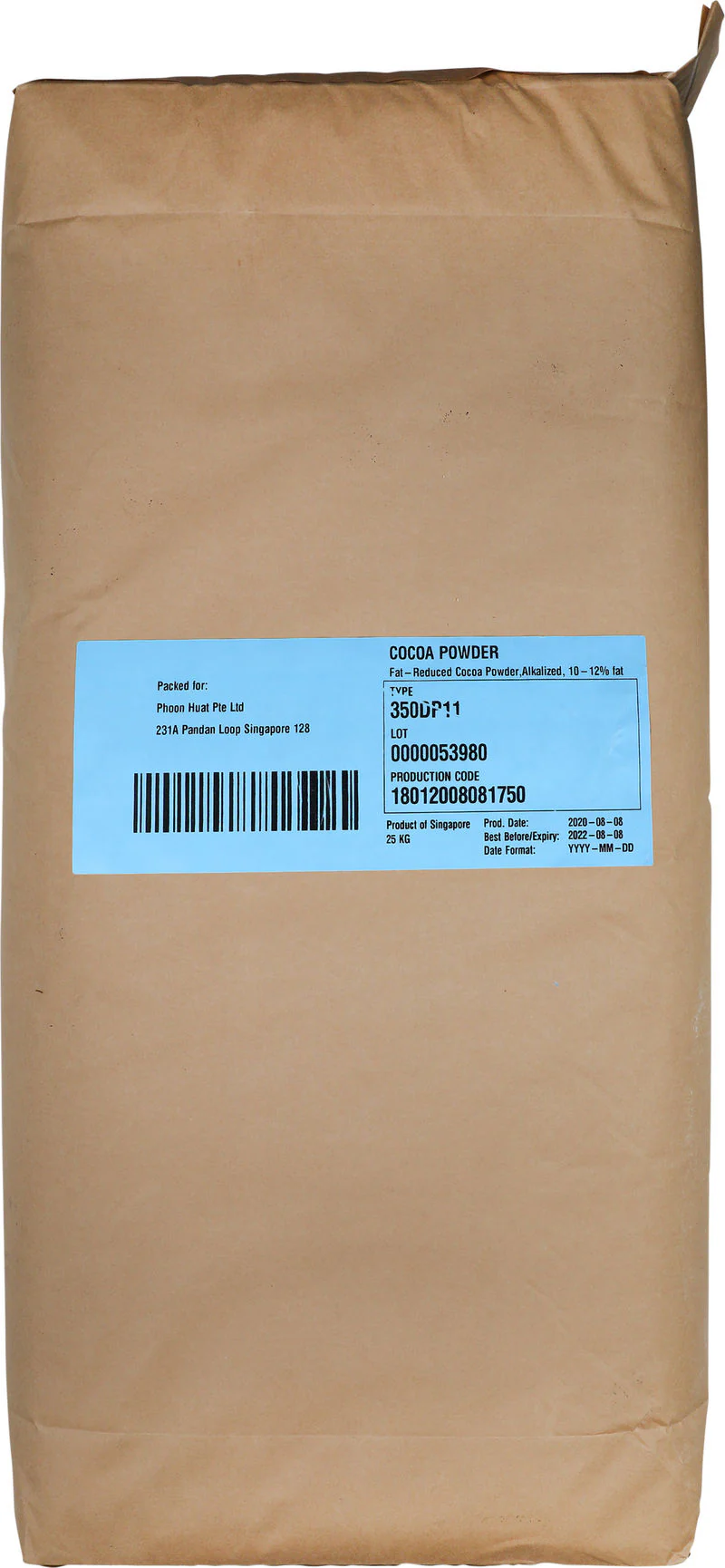 ALKALISED COCOA POWDER 25KG (#101598) - Image 2