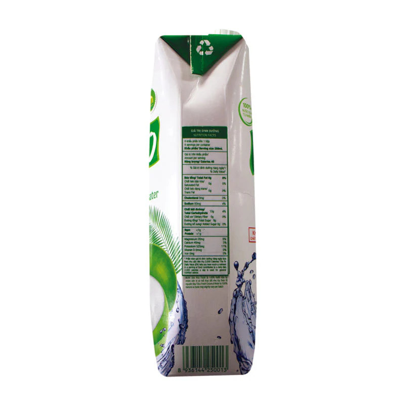 coconut water uht no sugar added 1l (#101774) - Image 8