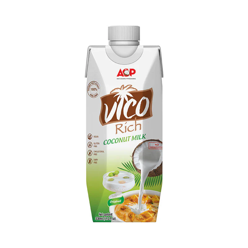 coconut milk uht 17% 330ml (#101776)