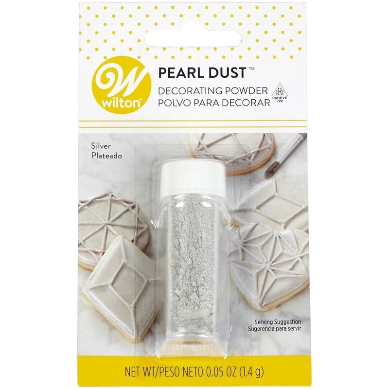 pearl silver color dust 703-1354 0.05oz (#101844) - Image 2