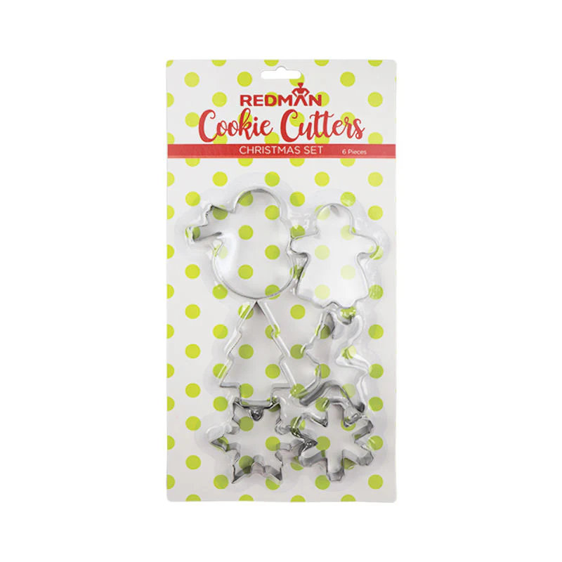 christmas cookie cutter stainless steel set (#102228) - Image 2