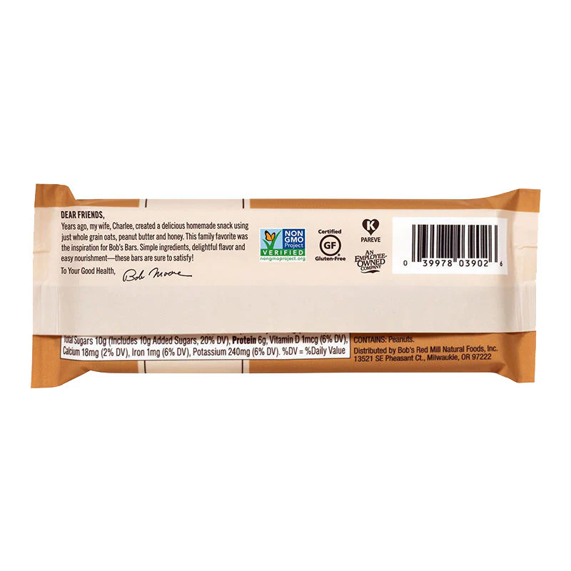 peanut butter choc oat bar 1.76oz (#102366) - Image 5