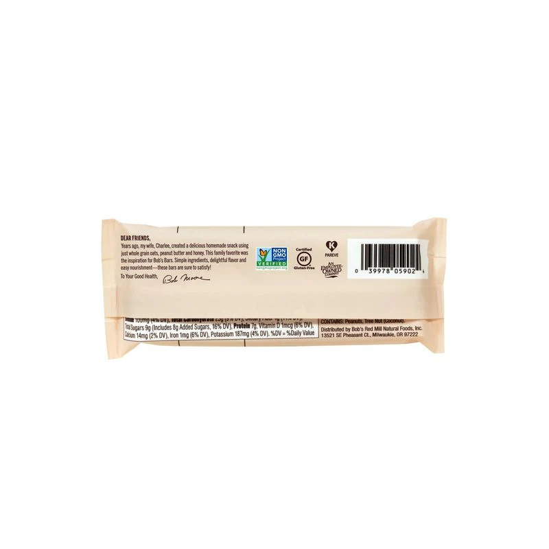 bar peanut butter coconut oat 1.76oz (#102368) - Image 5
