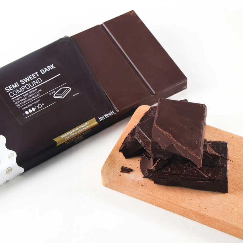 choc dark compound block semi sweet 1kg (#102499) - Image 8