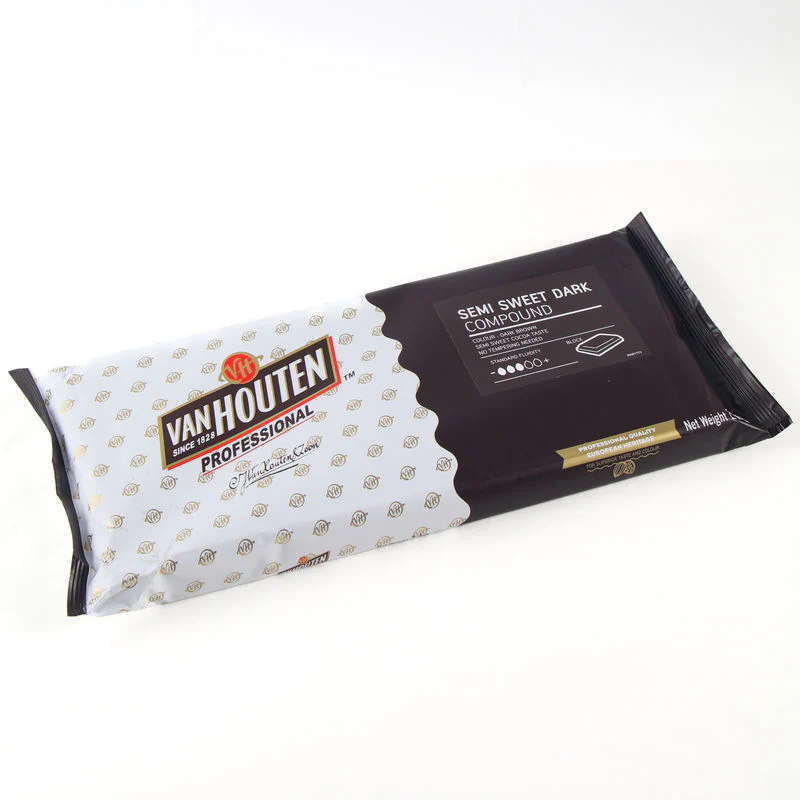 choc dark compound blk semi sweet 2.5kg (#102505) - Image 4