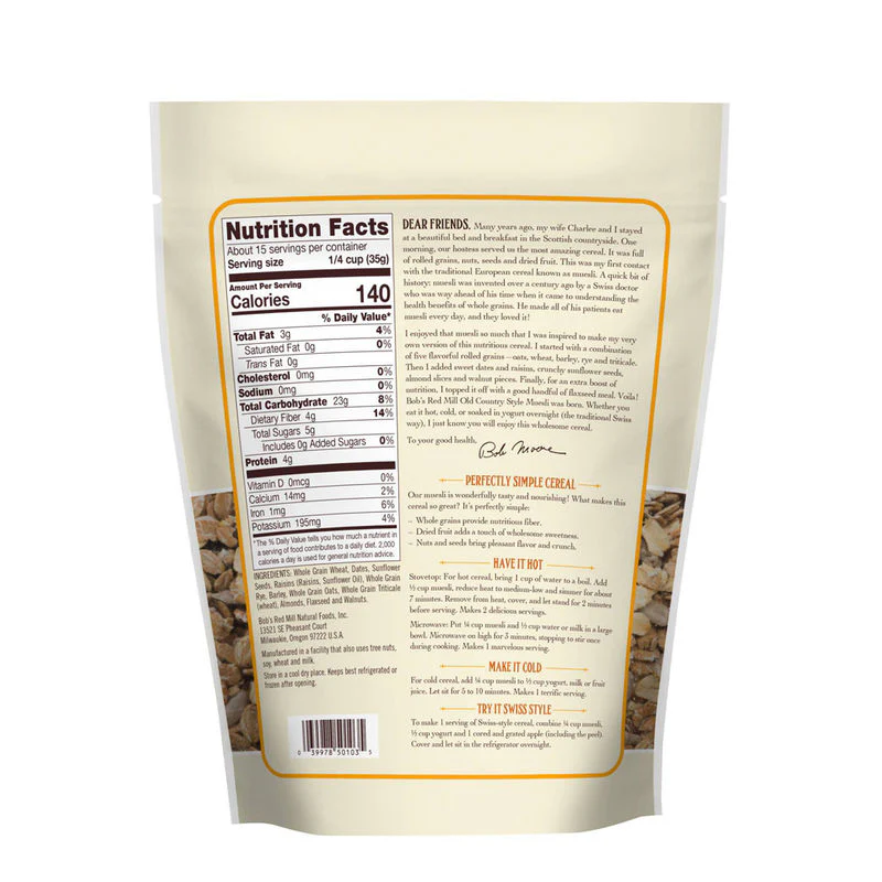 cereal muesli 18oz (#102711) - Image 5
