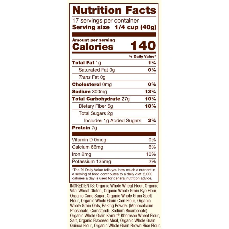 organic 7 grain pancake and waffle mix 24oz (#102772) - Image 8