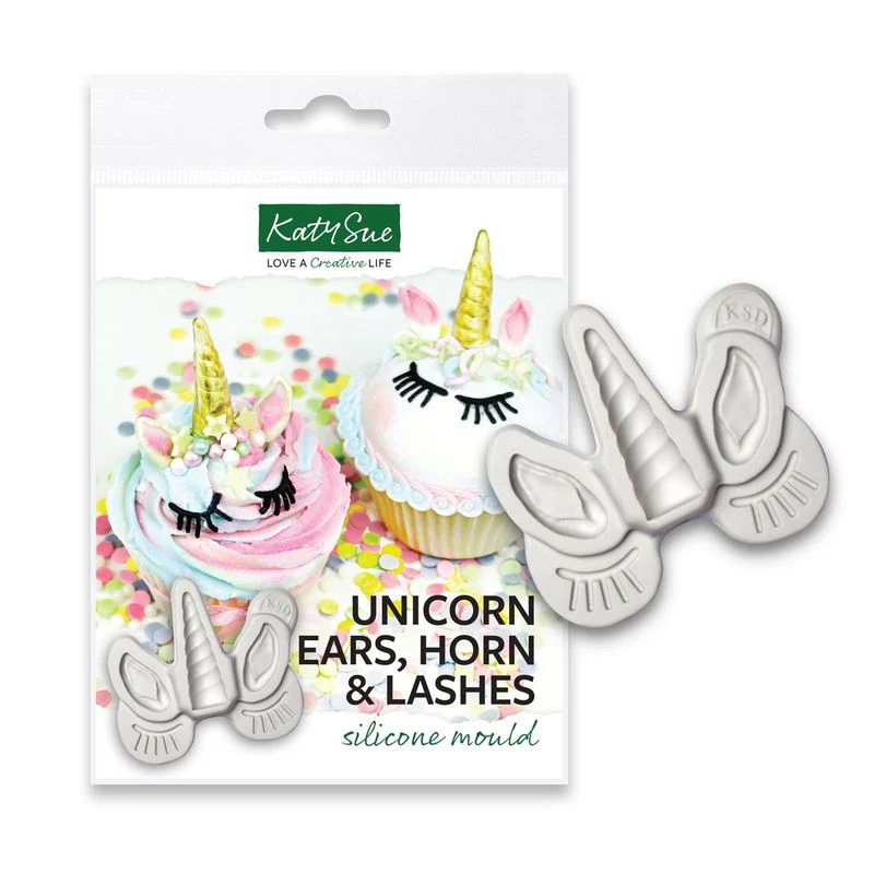 unicorn ears horn lashes silicone mould ce0076 (#102861)