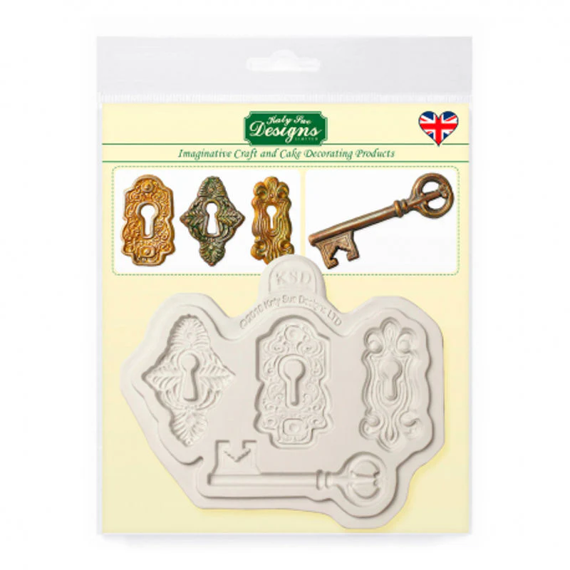 locks & key silicone mould ce0084 (#102862)