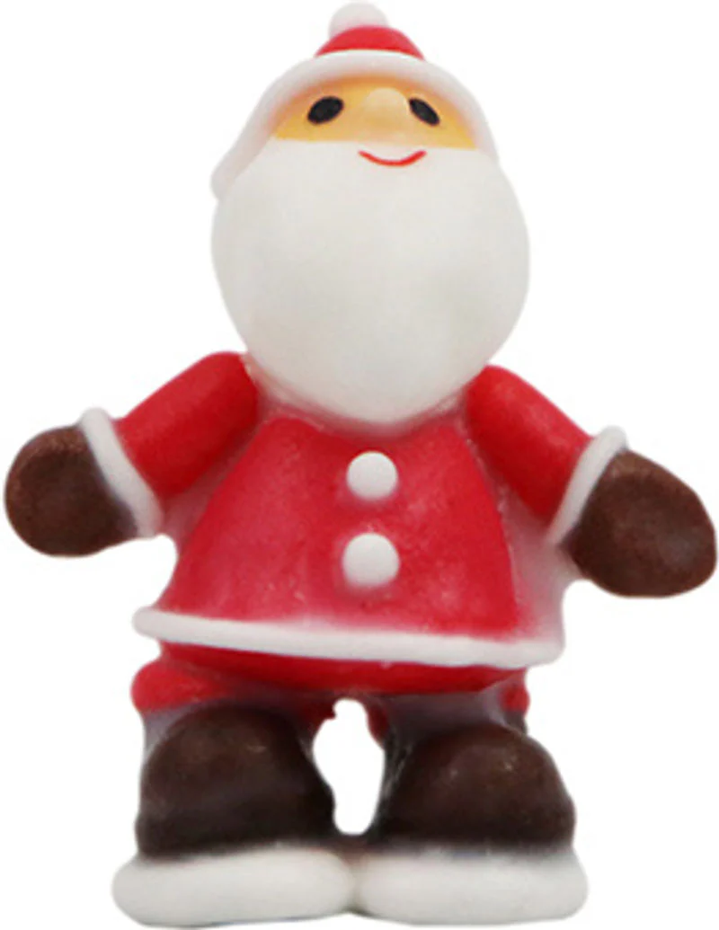 DECOR ICING SANTA SMALL 3.9X2.8CM 1730 (#103000) - Image 2