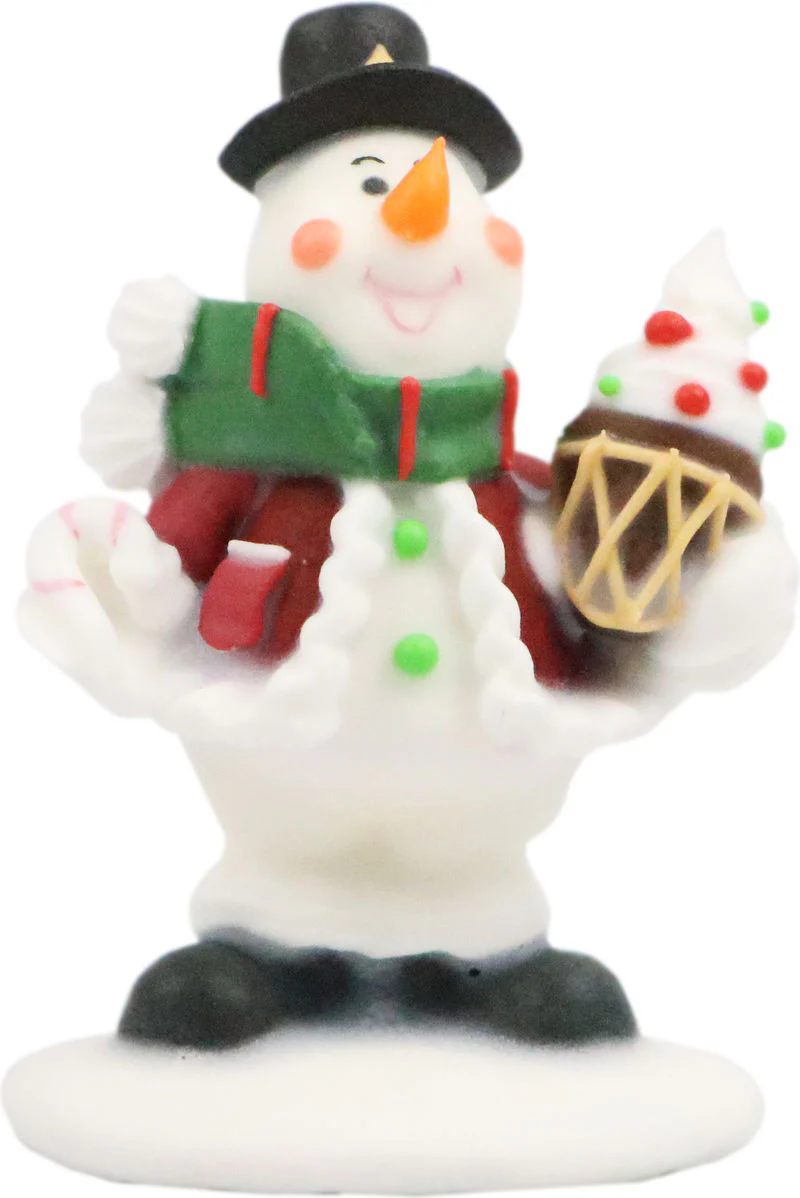 DECOR ICING SNOWMAN MEDIUM 7.3X5.1CM 819 (#103111)