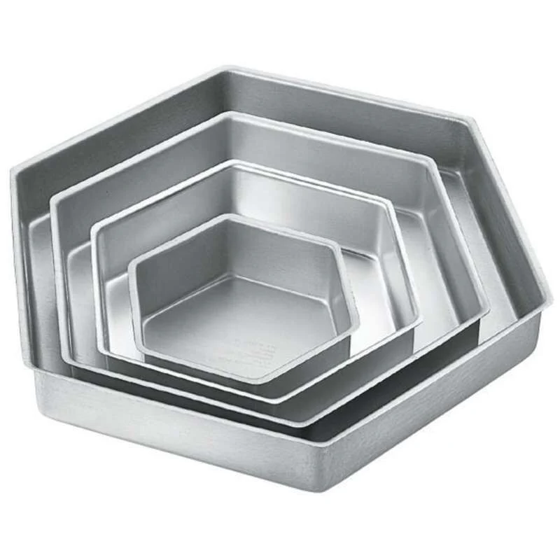 4PC HEXAGON PAN SET 6 9 12 15" 2105-3572 (#103428) - Image 3