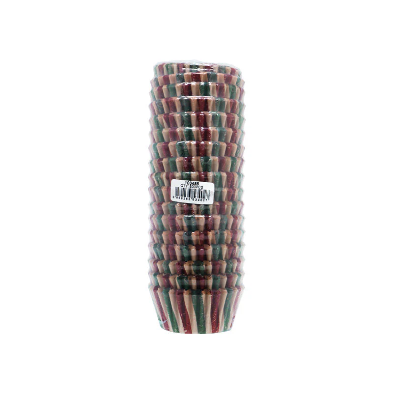 baking cases greaseproof 110mm rg stripe 500pc (#103485) - Image 2