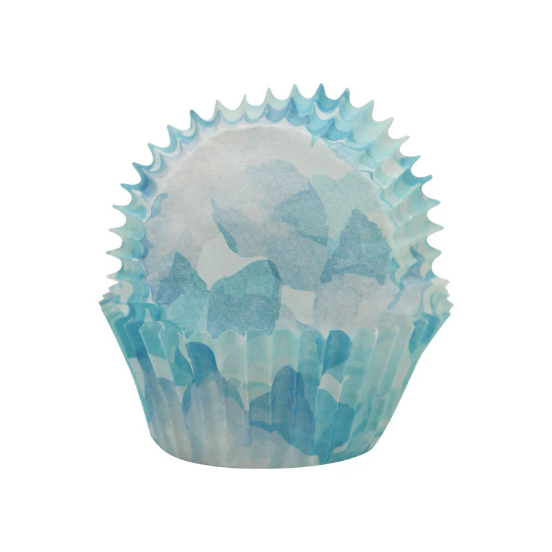 baking cases greaseproof 110mm water paint blue 500pc (#103488) - Image 5