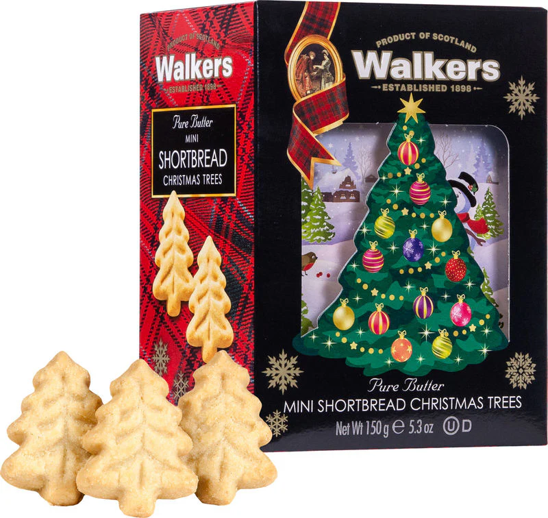 MINI XMAS TREE SHORTBREAD 150G/WALKER (#103539) - Image 2
