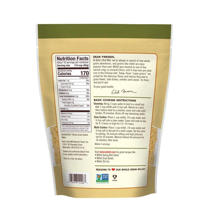 gf millet hulled 28oz (#103643) - Image 7