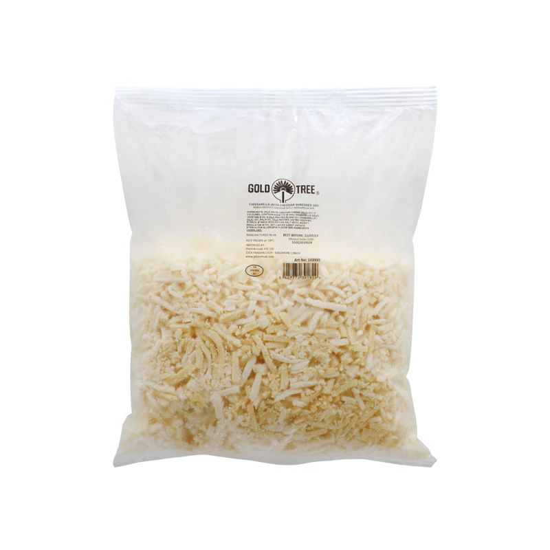 shredded cheesarella cheddar cheese 1kg (#103935) - Image 2
