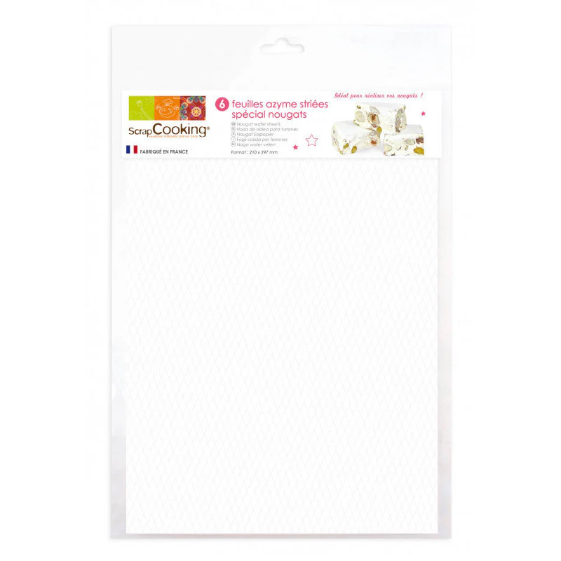 nougat wafer sheet 6pc (#104082) - Image 2