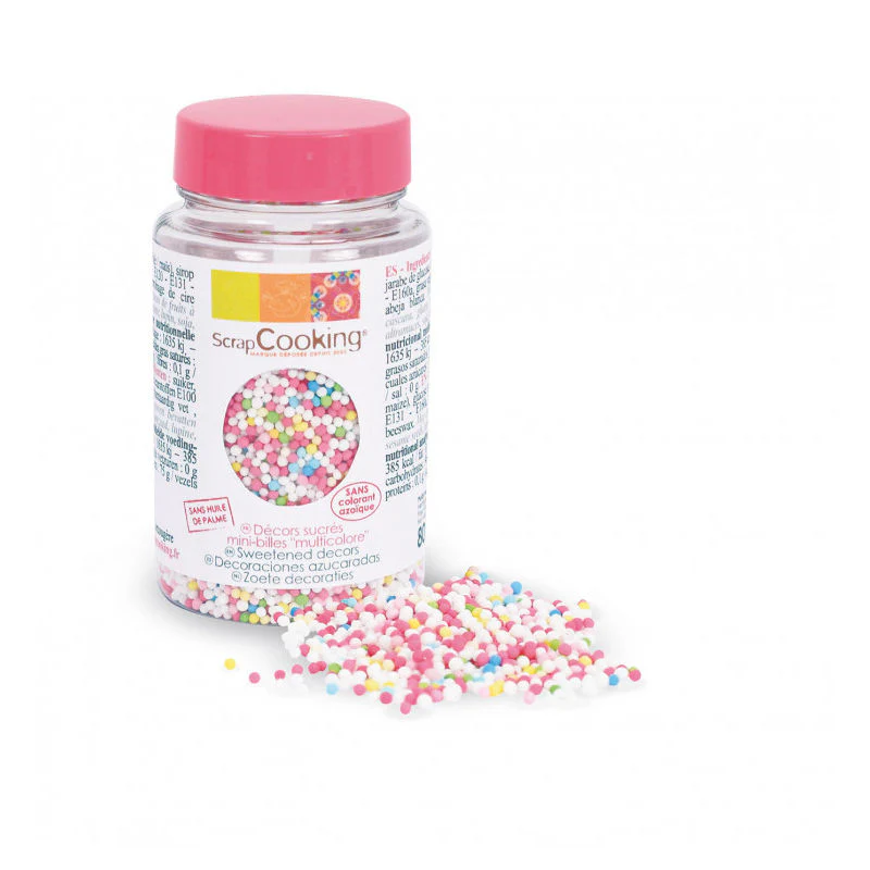 multicolour ball sprinkles 80g (#104087) - Image 2