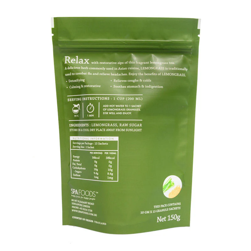reduced sugar lemongrass tea 15sct (#104849) - Image 5