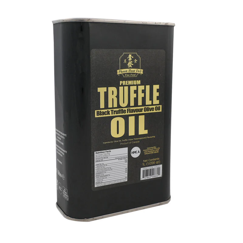 olive oil with black truffle 1l (#105021) - Image 2