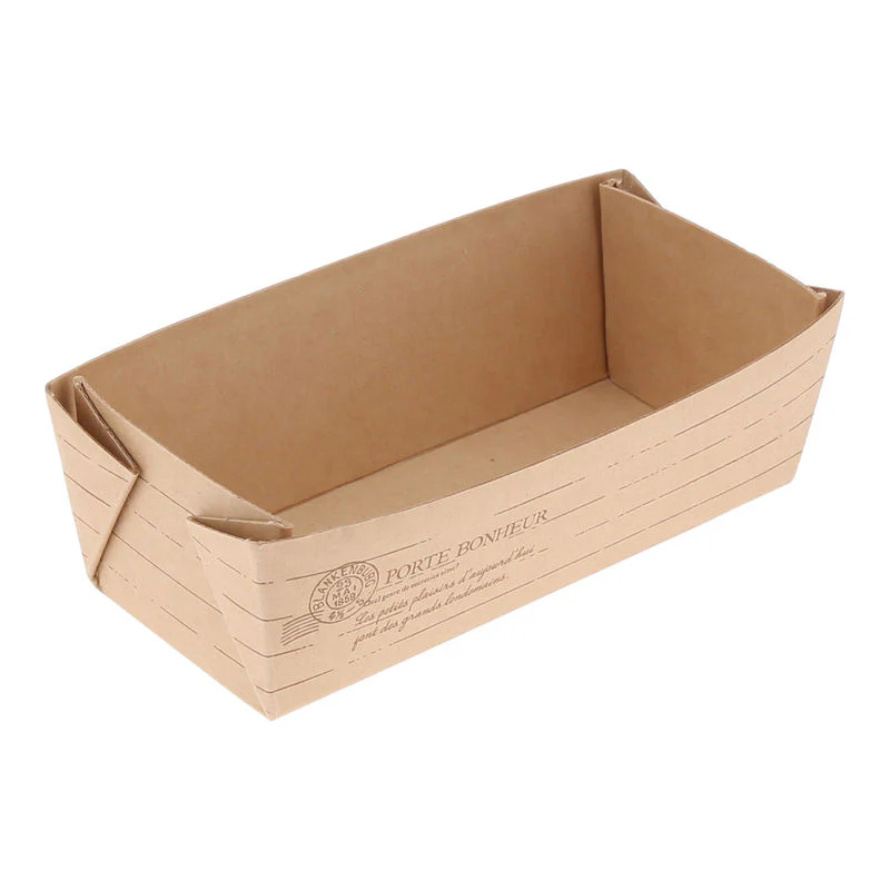 small pound cake tray 130x55x45mm 10pc (#105041) - Image 2
