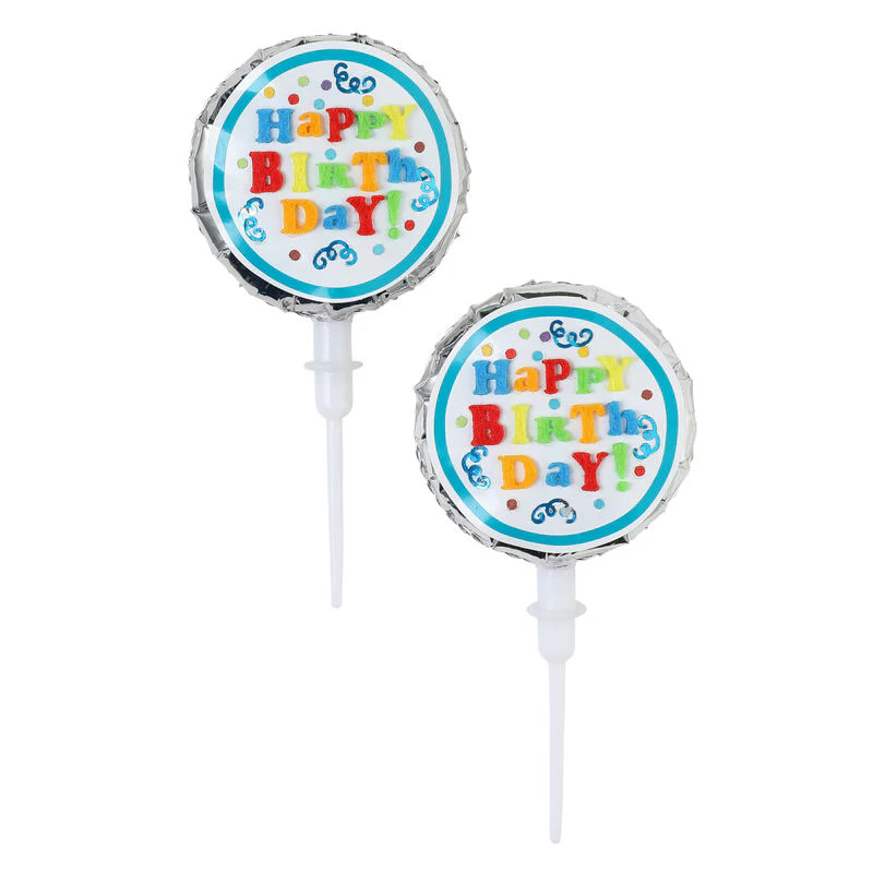 decor on pick birthday 10x4.7cm 810 (#105227) - Image 2