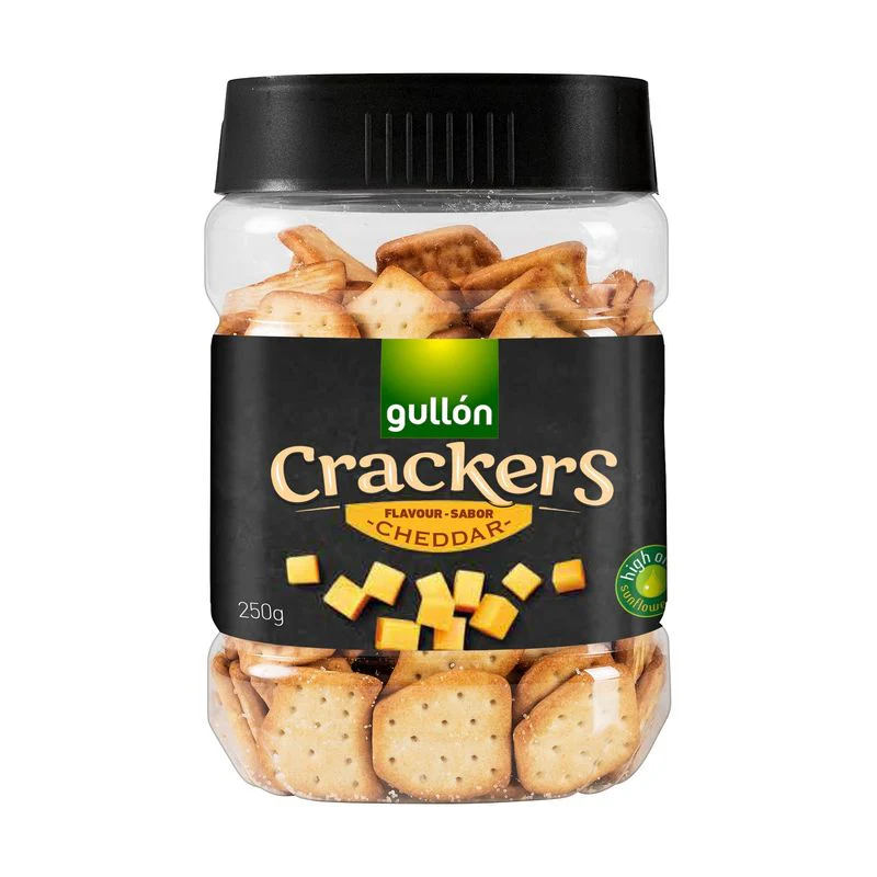 cheddar & cheese crackers 250g (#105253)