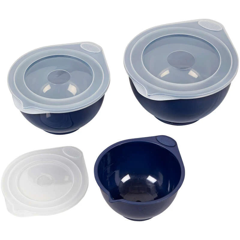 6pc navy blue covered bowl set 2103-0-0063 (#105386) - Image 4