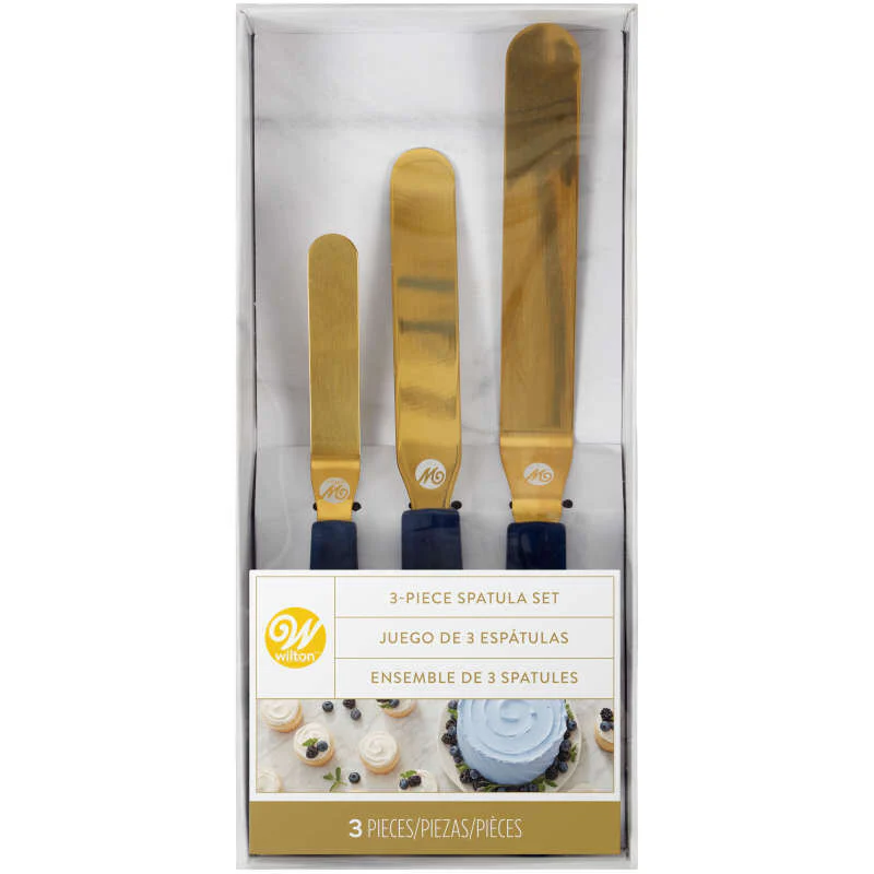 3pc icing spatula set 409-0-0012 (#105400) - Image 2