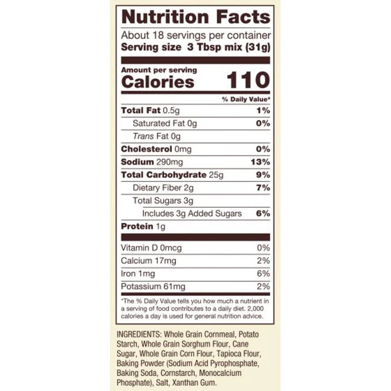 gf cornbread mix 20oz (#105504) - Image 4