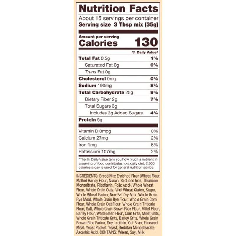bread mix 10 grain 19oz (#105644) - Image 6