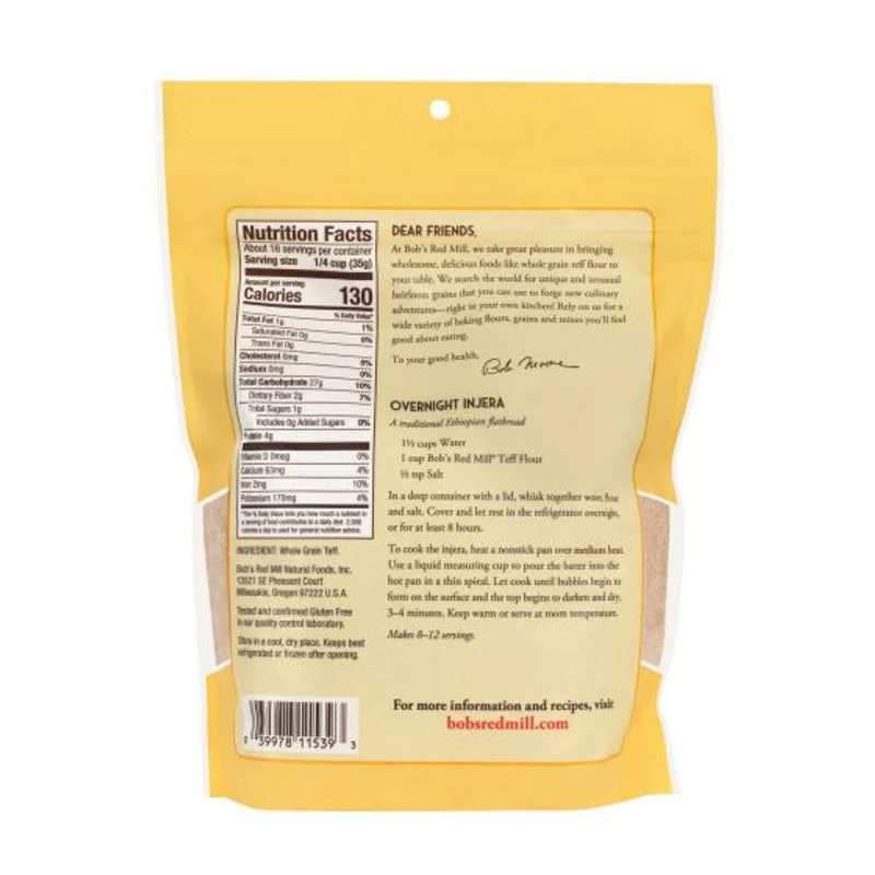 gluten free flour teff 20oz (#105645) - Image 6