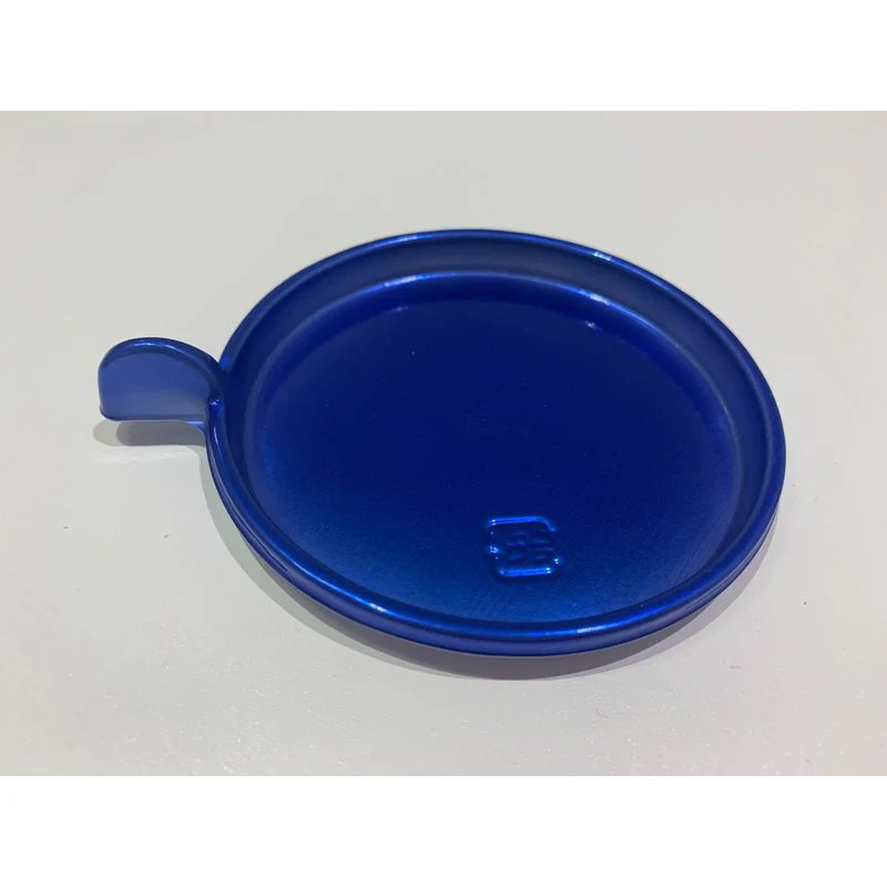 PLASTIC CAKE TRAY(BLUE HANDLE) 100PC (#105832)