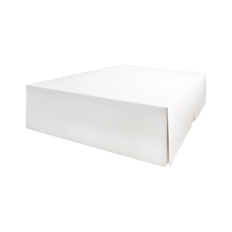 plain white cake box 16x16x5" 2pcs (#105861) - Image 2