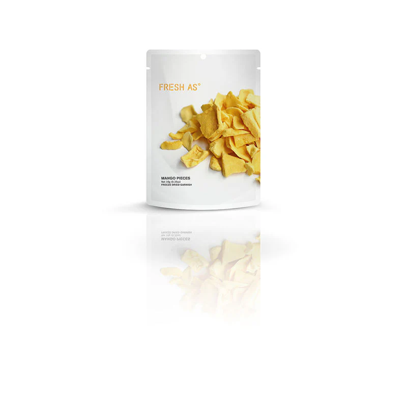 freeze dried mango pieces 10g (#106514) - Image 2