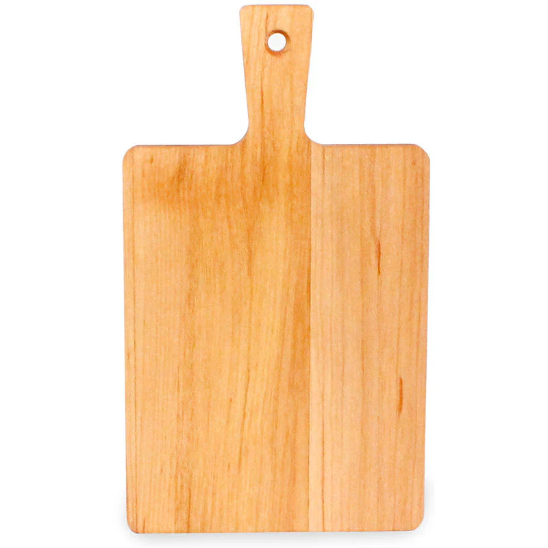 maple mini rectangle bar board 7.5x5x0.3" (#106656)