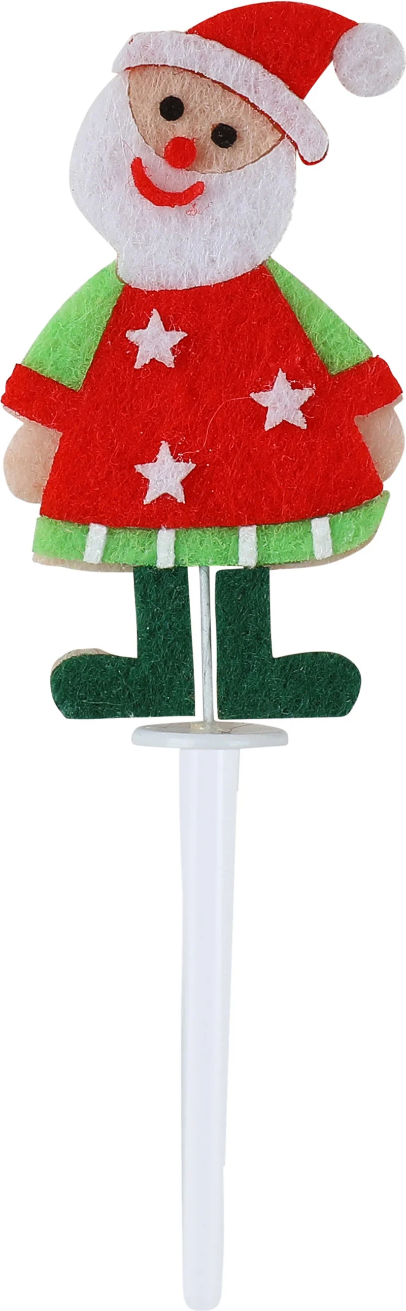 DECOR ON PICK X'MAS 8.3X2.7CM SANTA 707 (#106684) - Image 2