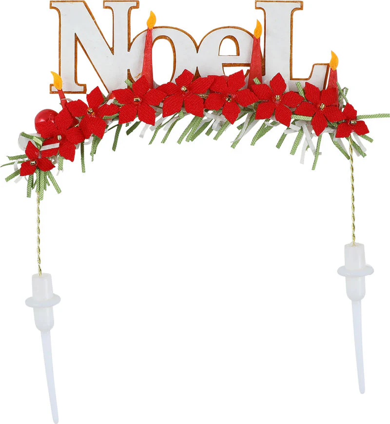 DECOR ON PICK X'MAS NOEL 11.8X10.1CM 106 (#106690) - Image 2
