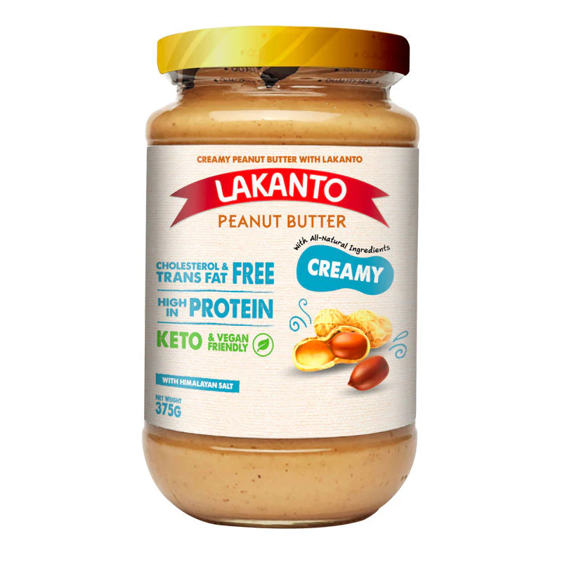 lakanto creamy peanut butter 375g (#106811) - Image 2