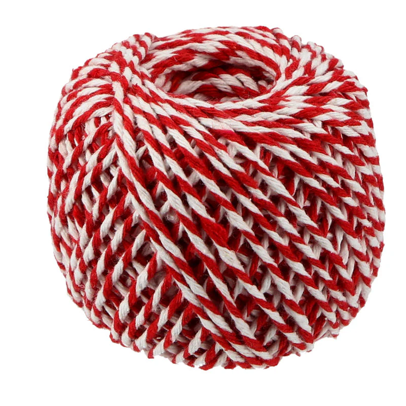 butcher cooking cotton twine red/white 52m (#106857) - Image 4