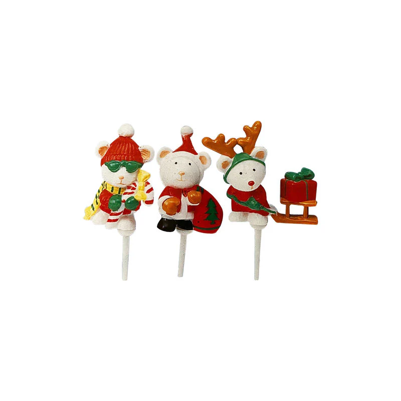 x'mas animal c306p 3pc (#107034) - Image 2