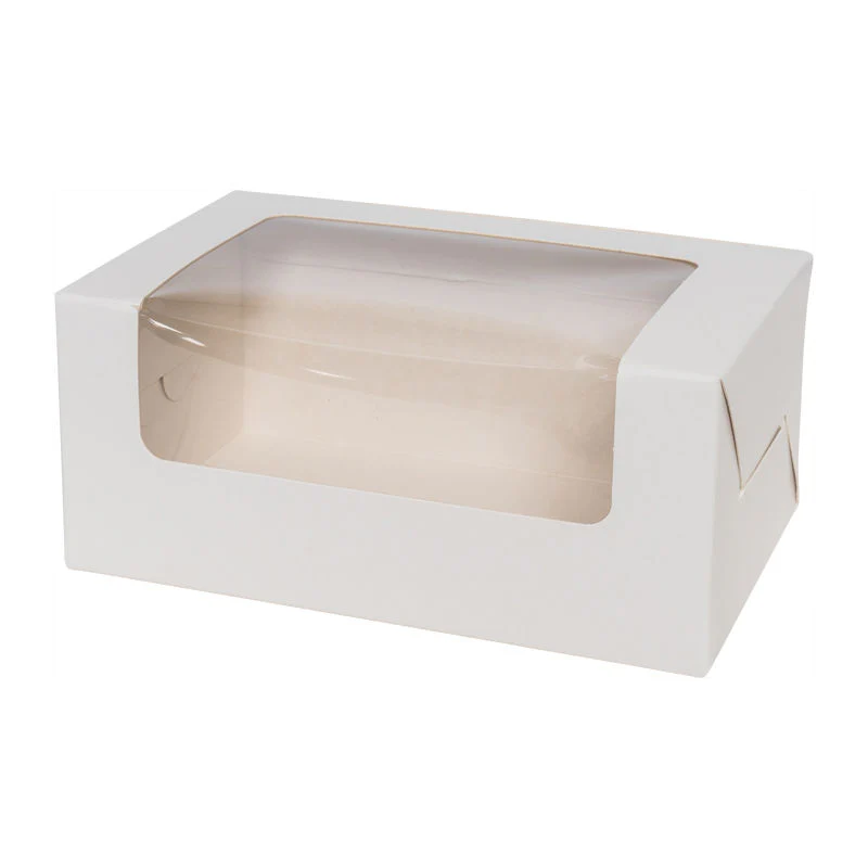 cake box window long 7" 180x110x80 5pcs (#107078) - Image 2