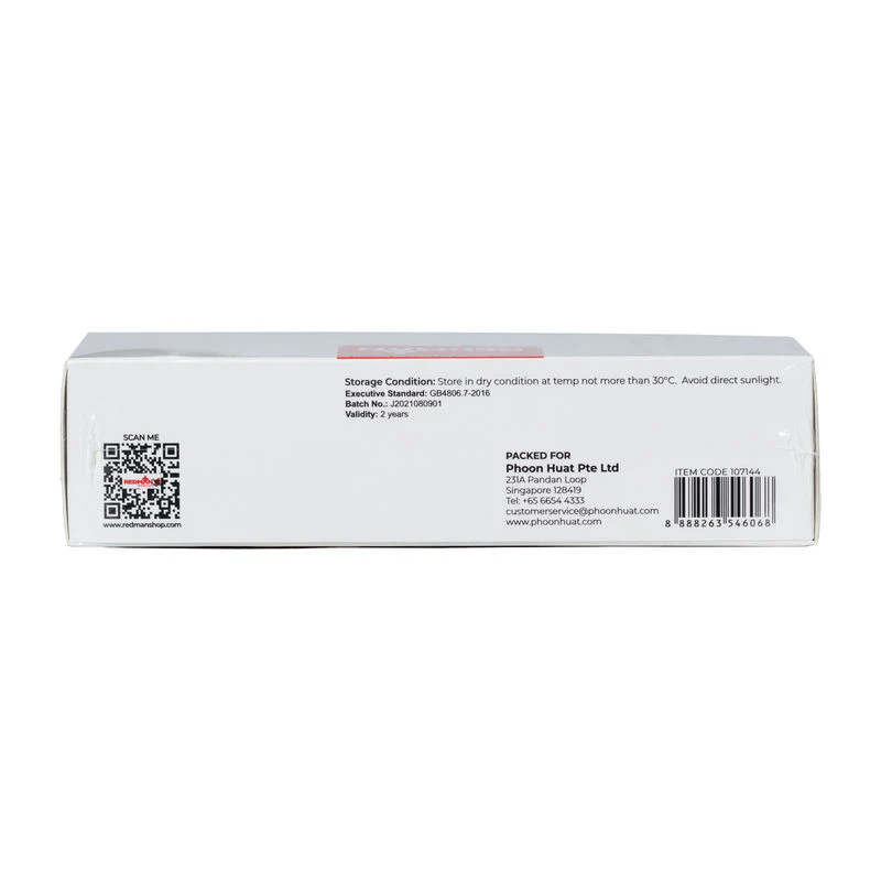gloves vinyl (powder free) m 100pc (#107144) - Image 5