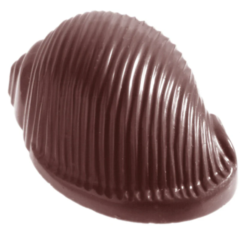 chocolate mould shell 275x135x24mm 18cav cw1011 (#107450)