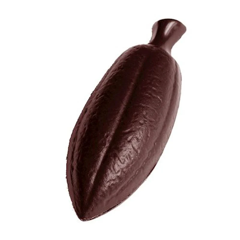 chocolate mould cocoa bean 16cav cw1498 (#107469)